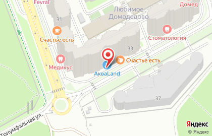 Детский развивающий центр Мери Поппинс на Лунной улице на карте