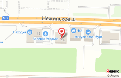 Каскад-Оренбург на карте
