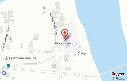 Средняя школа с дошкольным отделением в Волгограде на карте