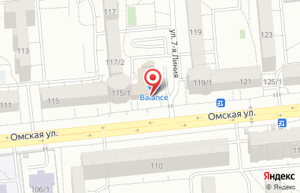 Банкомат ОТП банк в Центральном районе на карте