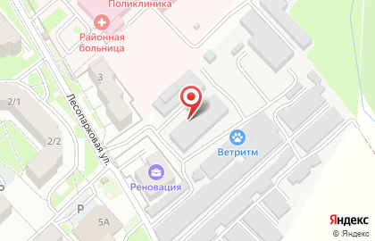 Специализированная социальная служба бытового обслуживания Некрополь на карте