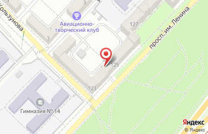 Кафе Корсар в Краснооктябрьском районе на карте