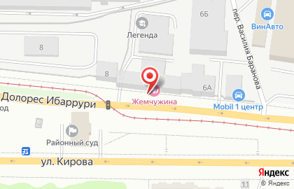 Парикмахерская Жемчужина на улице Долорес Ибаррури на карте