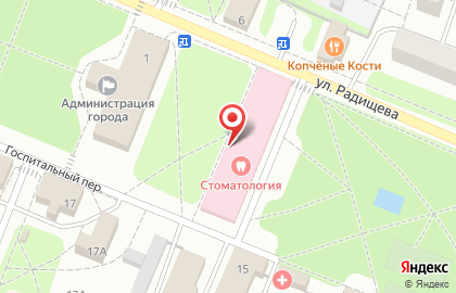Стоматологическая поликлиника в Санкт-Петербурге на карте