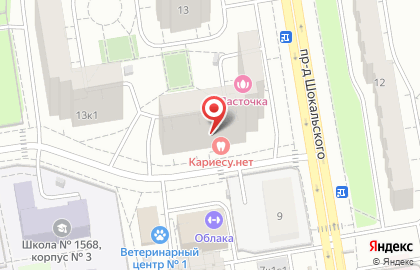 Kariesy.net на Бабушкинской (проезд Шокальского д 11) на карте