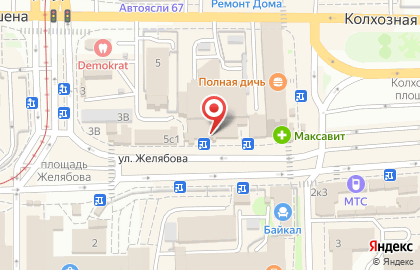 Продовольственный универсам Микей в Заднепровском районе на карте