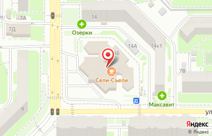 Городское кафе САМУРАЙ на Верхне-Печёрской улице, 14Б на карте