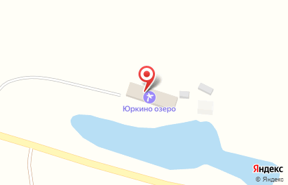База отдыха Юркино озеро на карте
