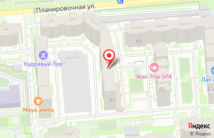 Магазин продуктов Домашний в Горском микрорайоне на карте