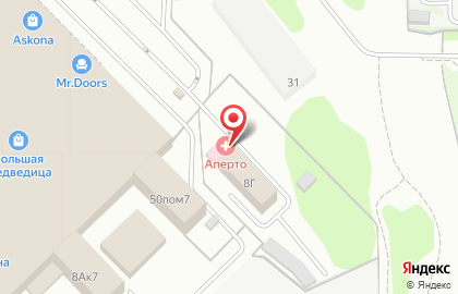 Диагностический центр Аперто Клиник на метро Заельцовская на карте