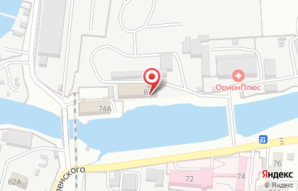 Котельный завод Восточный на улице Успенского на карте