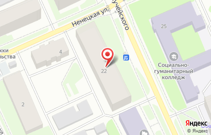 1C на улице им И.П.Выучейского на карте