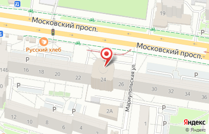 СберБанк России на Московском проспекте, 24 на карте
