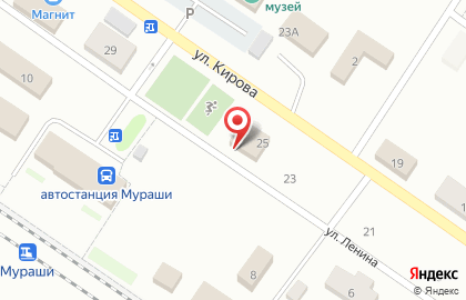 Мегафон в Кирове на карте