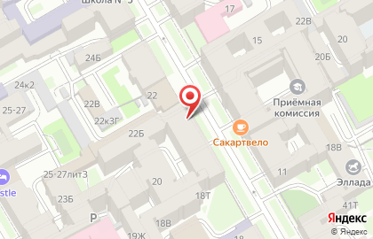 Мини-маркет Мини-маркет в Василеостровском районе на карте