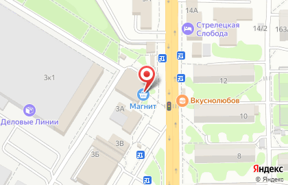 Банкомат СМП банк на улице Малиновского на карте