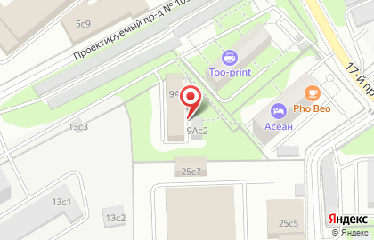 Компания по аренде помещений Минаско на карте