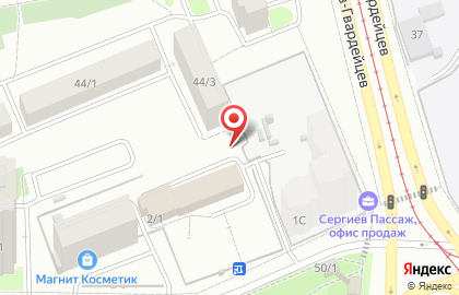 Автостоянка на Беловежской, 2/1 к1 на карте