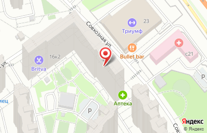 Пекарня в Москве на карте