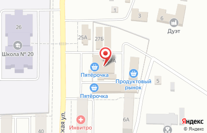 Торговый центр Fix Price на Октябрьской улице на карте