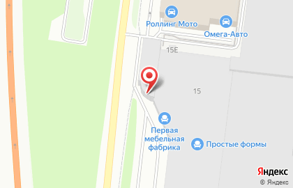 Салон Первая мебельная фабрика в Приморском районе на карте
