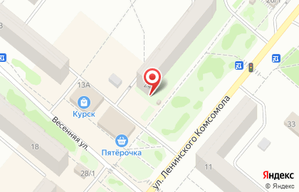 Мастерская на улице Ленинского Комсомола на карте