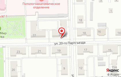 Продуктовый магазин в Омске на карте
