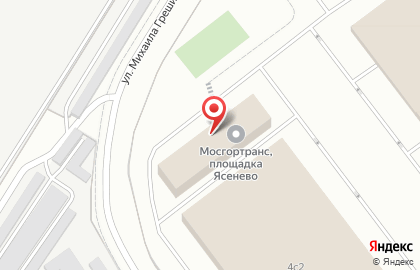 Юго-Западный филиал Мосгортранс на Новоясеневском проспекте на карте
