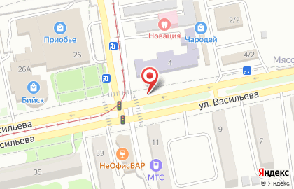 Торговая сеть кондитерских и хлебобулочных изделий Импульс на улице Васильева, 4г на карте