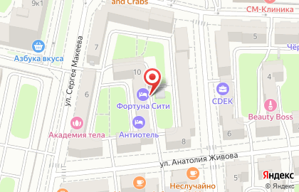 Интернет-магазин Razors Store на улице Анатолия Живова на карте