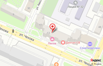 Страховое агентство Экспресс Страхование на улице Чехова на карте