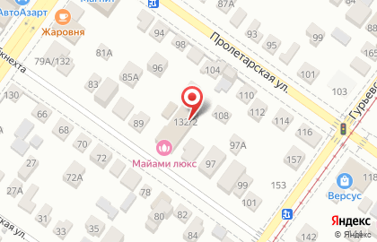 Комплекс Майами Люкс на улице Бориса Богаткова на карте