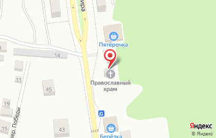 Храм Державной иконы Божией Матери на улице Строителей на карте