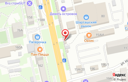 Магазин Уральский садовод на Восточной улице на карте