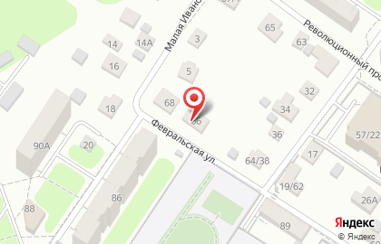 Наркологическая клиника «Ориентир» в Подольске на карте