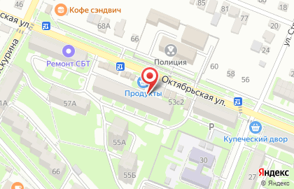 Юридическая компания Ваше право на Октябрьской улице на карте