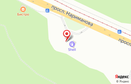 Сеть АЗС Shell в Ленинском районе на карте