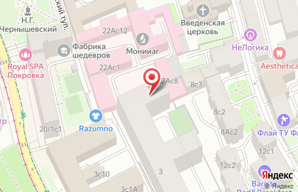 Мясницкий двор на карте