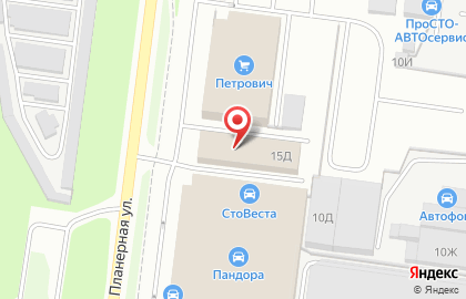 Установочный центр Pandora Alarm в Приморском районе на карте