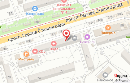 Копировальный центр в Красноармейском районе на карте