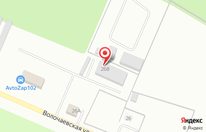 Автосервис Диагност на Волочаевской улице на карте