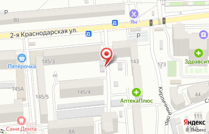 Магазин овощей и фруктов в Ростове-на-Дону на карте
