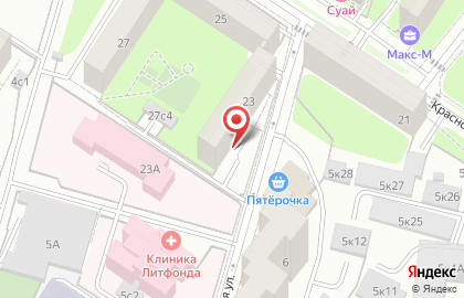 Туристическое агентство ANEX Tour на Красноармейской улице на карте