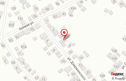 Ателье Марина на улице Дзержинского на карте