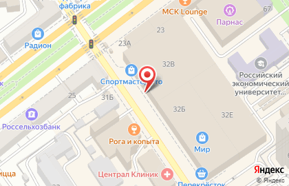 Магазин Главофисторг на Средне-Московской улице на карте