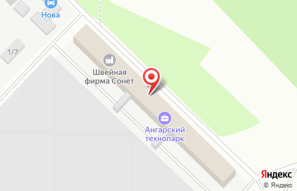 Ангарский технопарк на улице Карла Маркса на карте