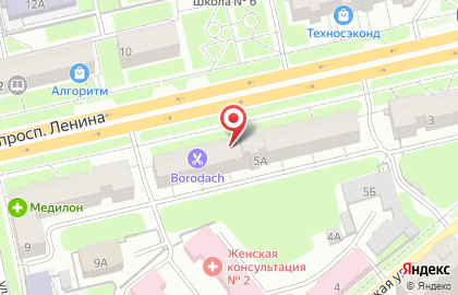 Автомат по розливу воды Айсберг на проспекте Ленина на карте