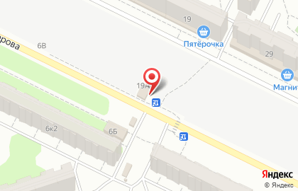 Кафе Балу в Московском районе на карте