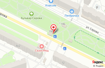 Кафе Балу в Московском районе на карте