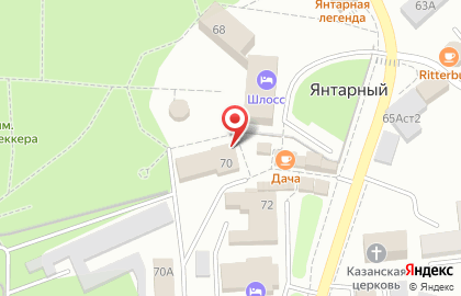 Автошкола Елена в Калининграде на карте